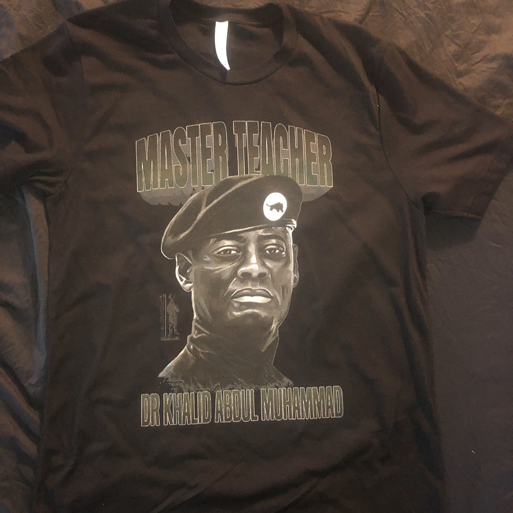 Tehuti Scrolls Master Teacher: Dr. Khalid Abdul Muhammad T-Shirt v2