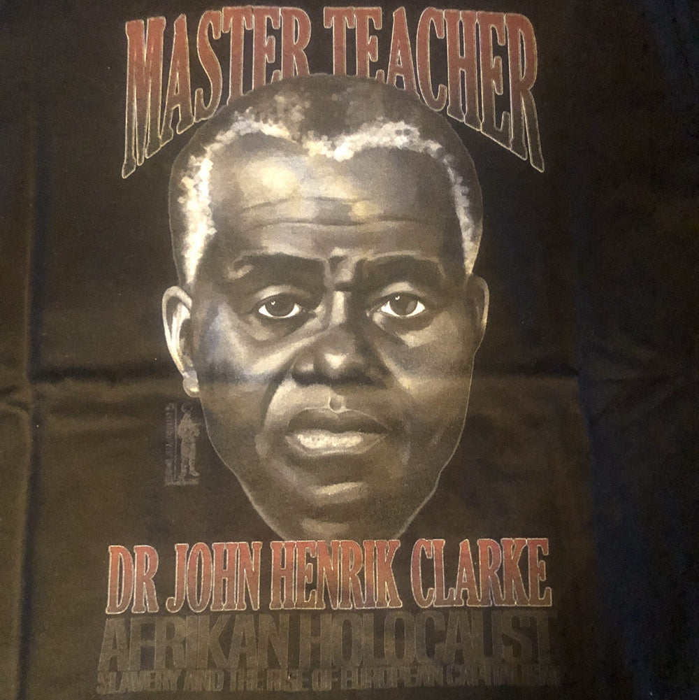 Tehuti Scrolls Master Teacher: Dr. John Henrik Clarke T-Shirt v2