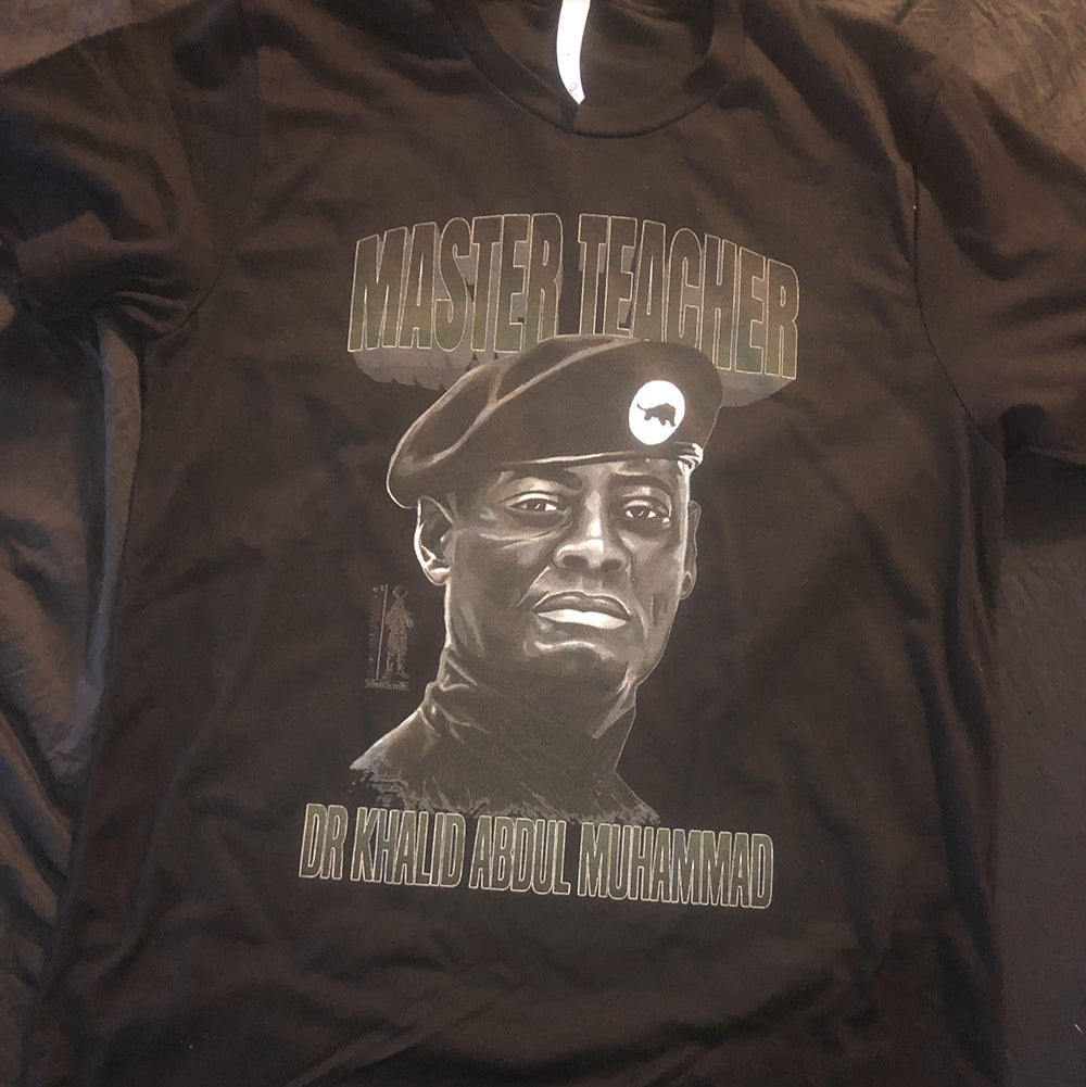 Tehuti Scrolls Master Teacher: Dr. Khalid Abdul Muhammad T-Shirt v1