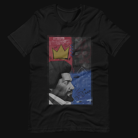 Tehuti Scrolls Frederick Douglass: 4th of July Speech Tribute T-Shirt